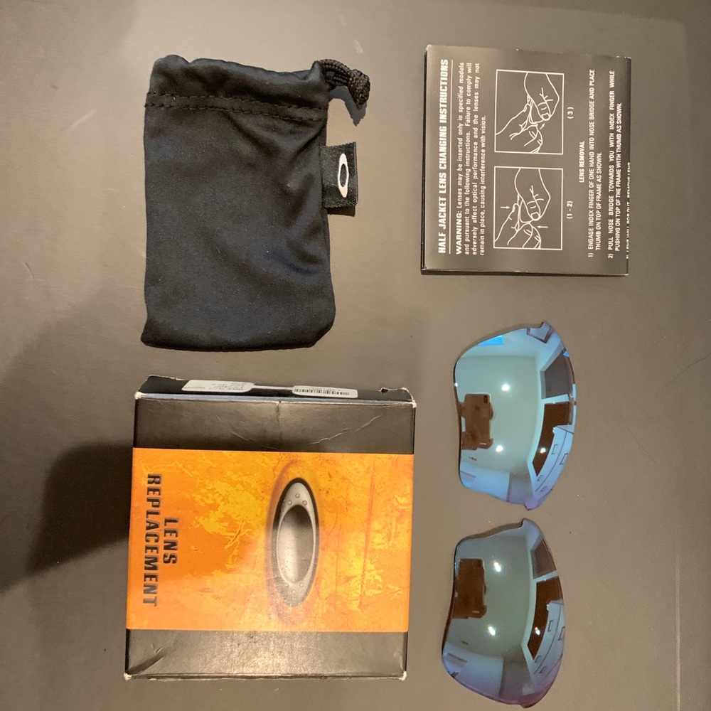 Oakley lens replacement - half jacket xlj